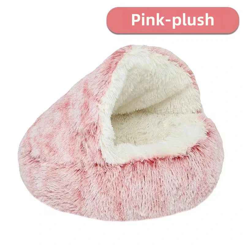 Winter soft pet bed