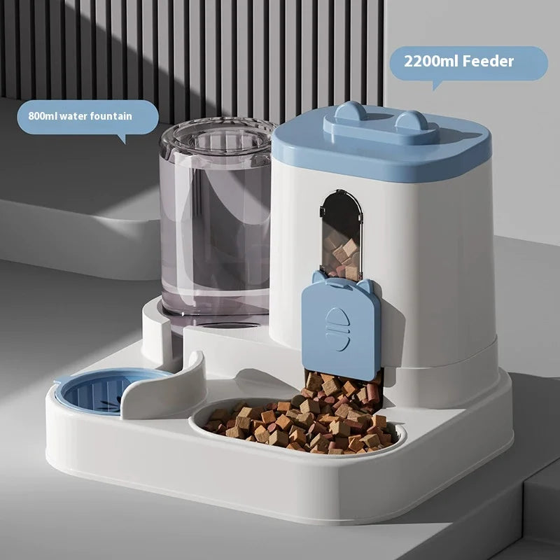 Automatic Pet Feeder and Water Dispenser