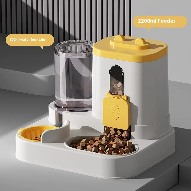 Automatic Pet Feeder and Water Dispenser