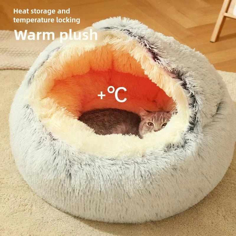 Winter soft pet bed