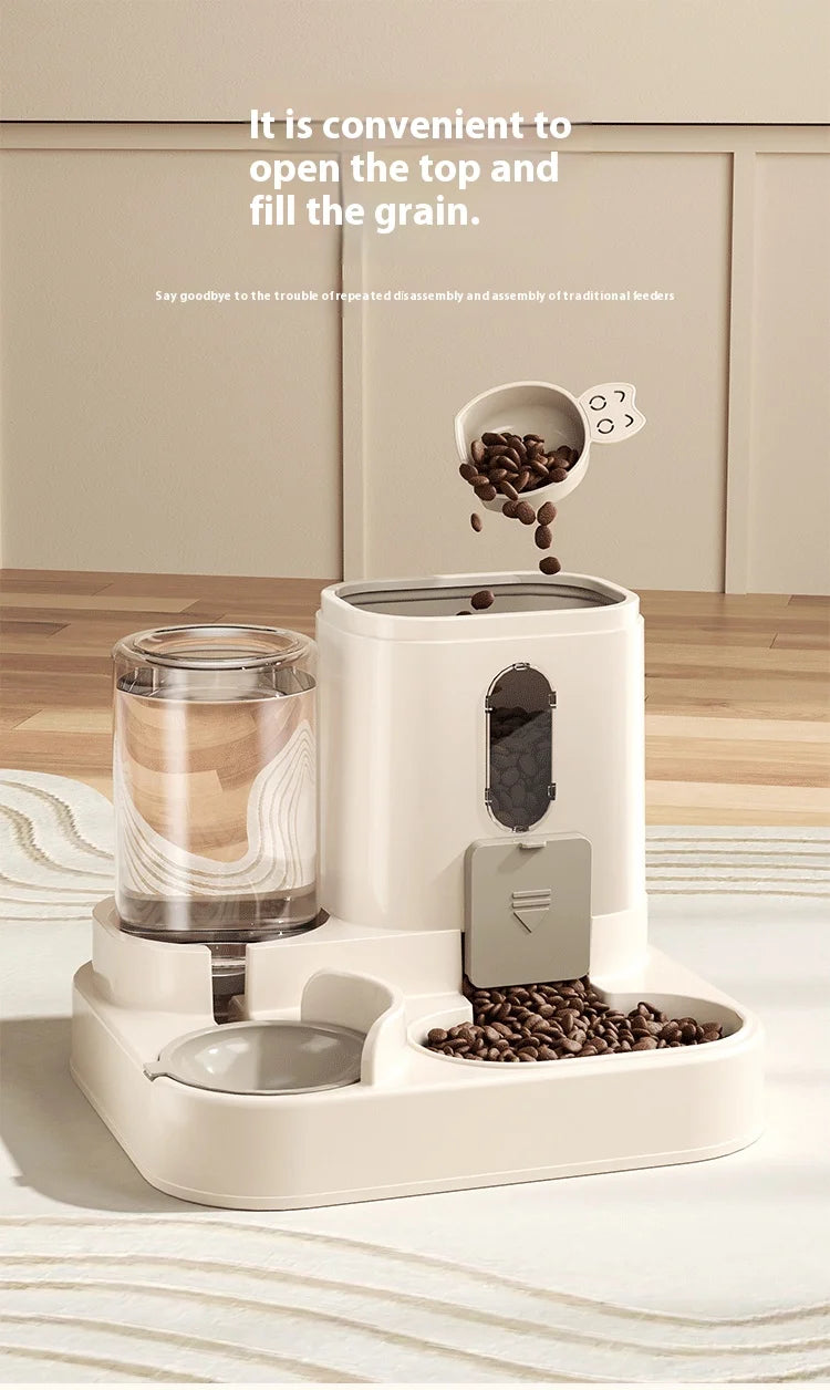 Automatic Pet Feeder and Water Dispenser