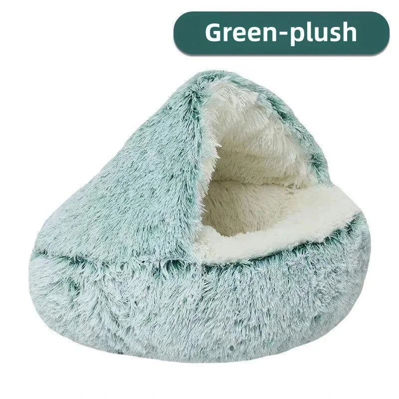 Winter soft pet bed