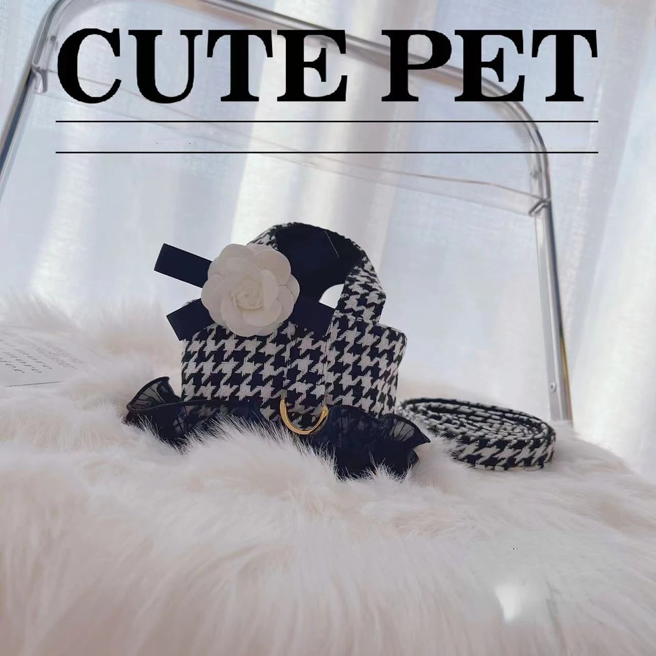 Luxury Pet Harness Leash Set